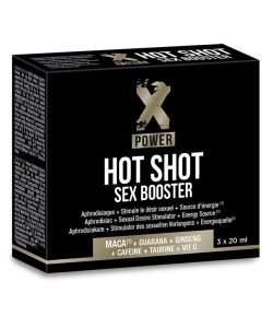 Hot Shot - Booster sexuel, 3 x 20 ml